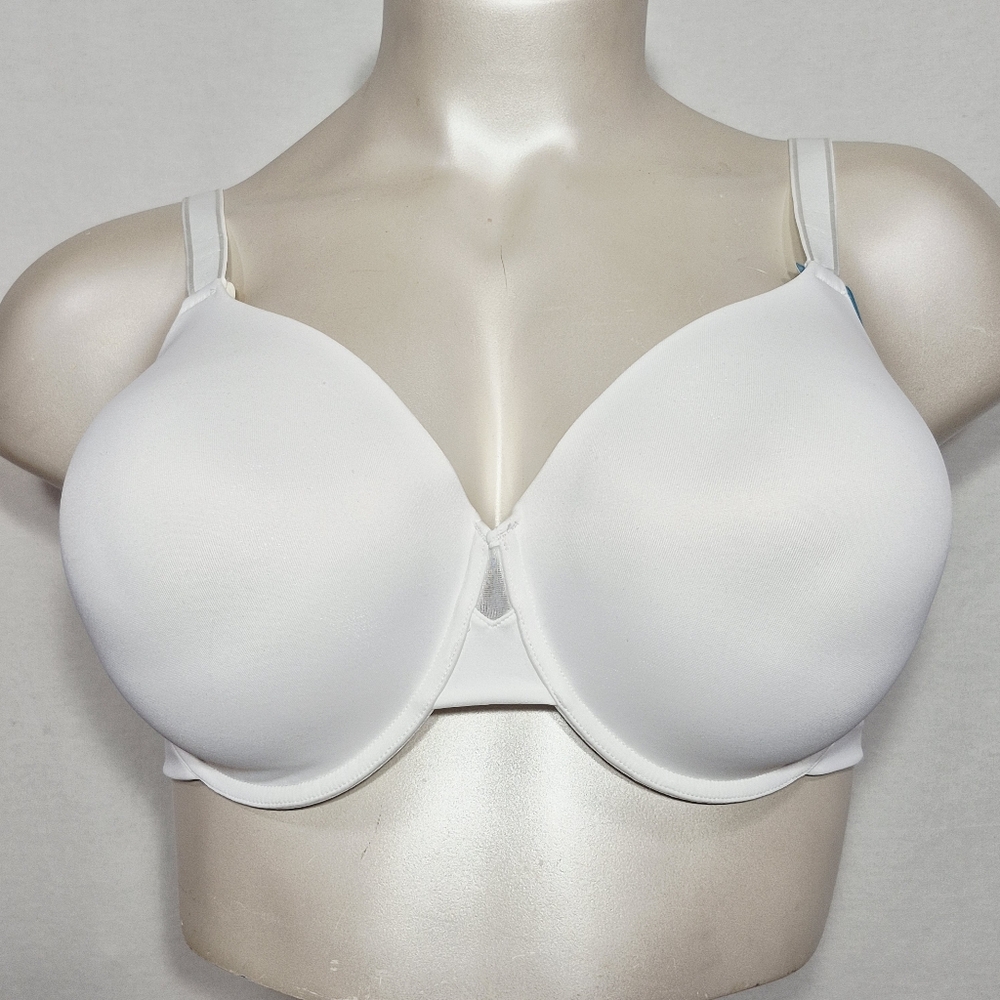 42DD Vanity Fair Radiant 76326 Back & Side Smoothing Underwire Bra White NWT